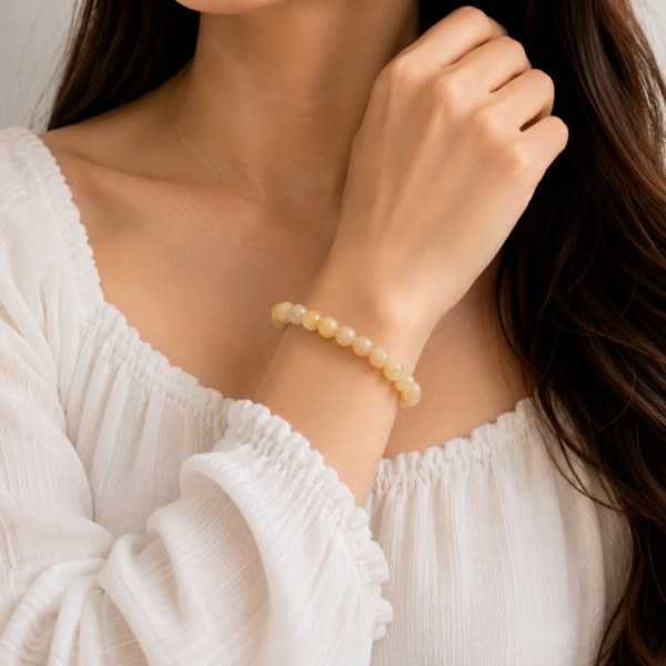 Yellow Calcite Bracelet