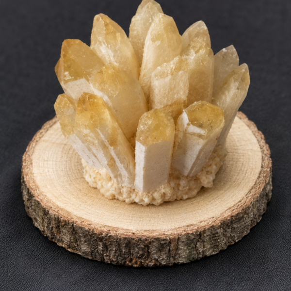 Yellow Quartz Cluster
