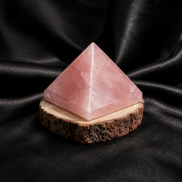 Rose Quartz Pyramid