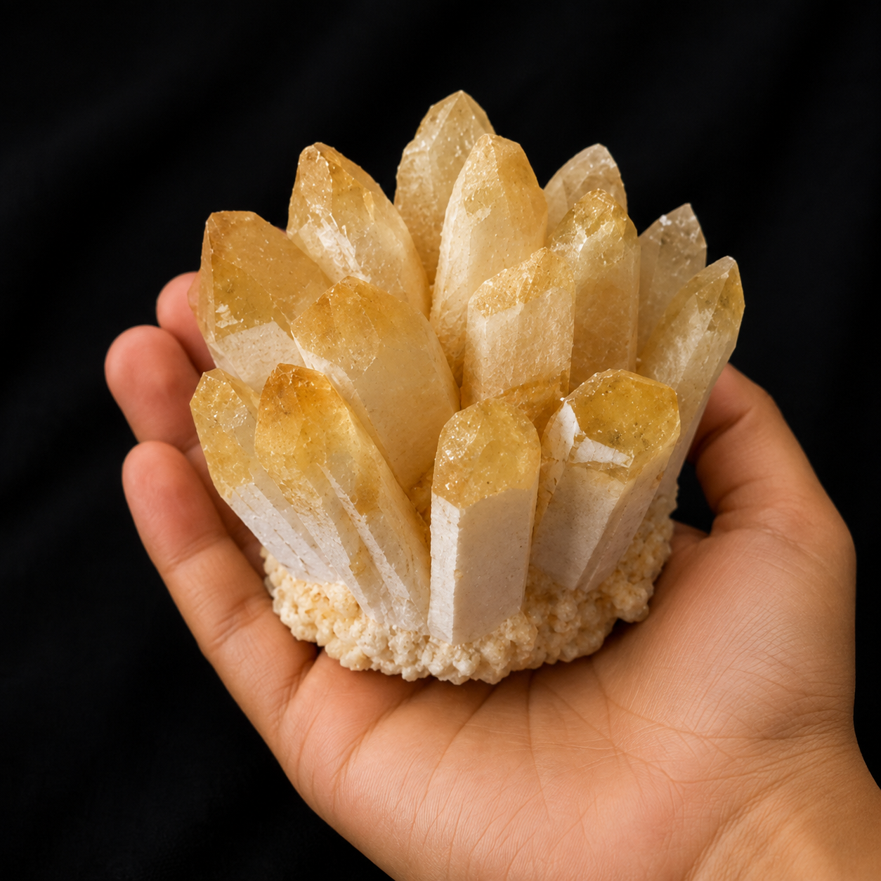 Yellow Quartz Cluster - Image 2