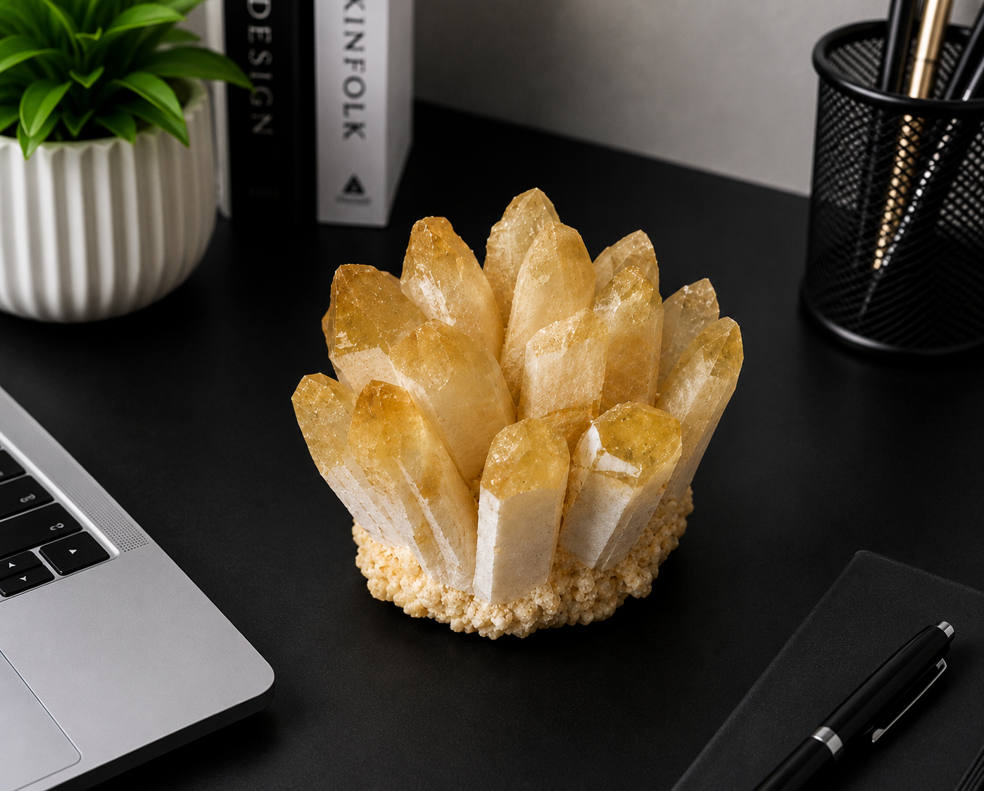 Yellow Quartz Cluster - Image 3