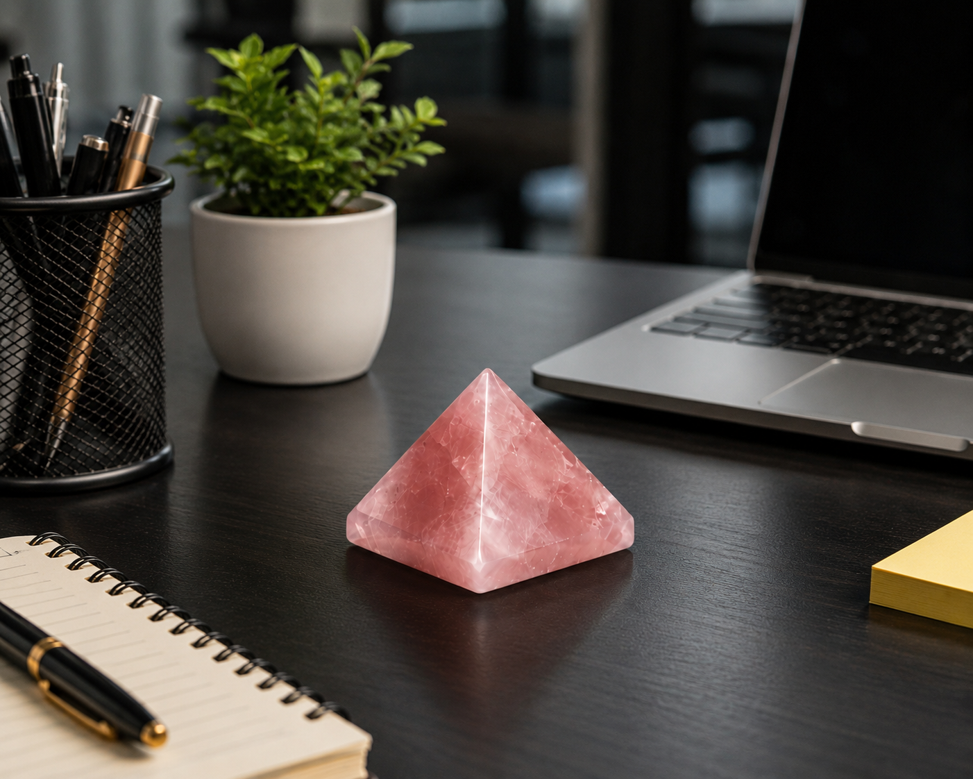 Rose Quartz Pyramid