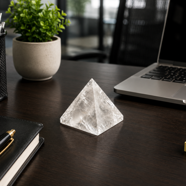 Crystal Quartz Pyramid